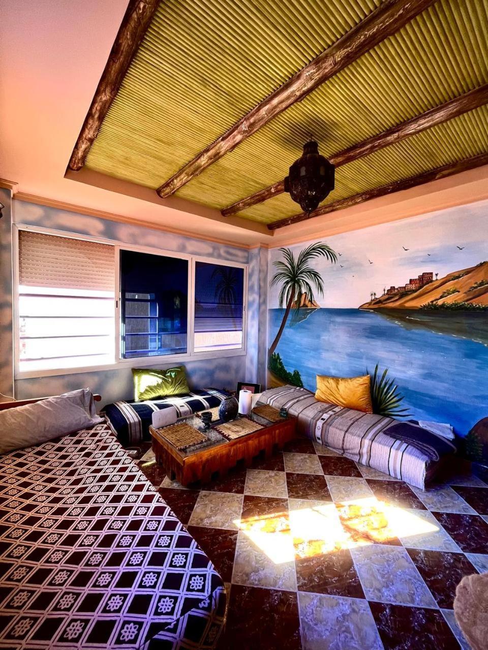 Wave Stay Hostel - Sea View Agadir Ngoại thất bức ảnh
